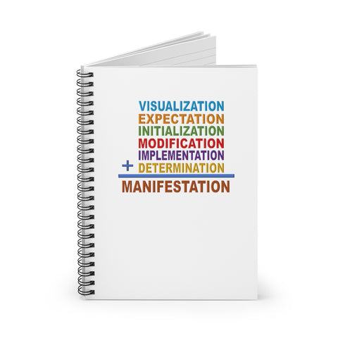 Manifestation Spiral Notebook - Ruled Line