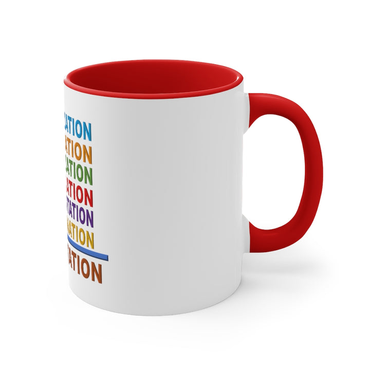 Manifestation Accent Coffee Mug, 11oz