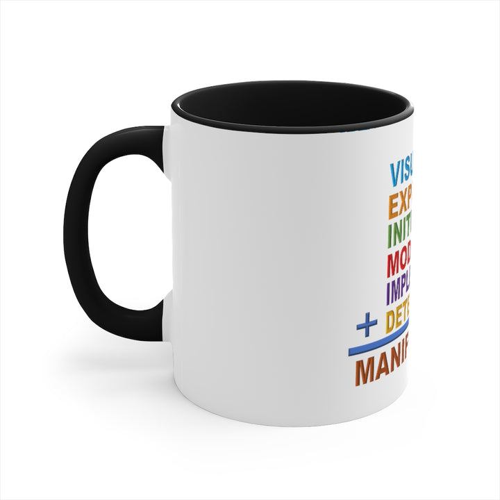 Manifestation Accent Coffee Mug, 11oz