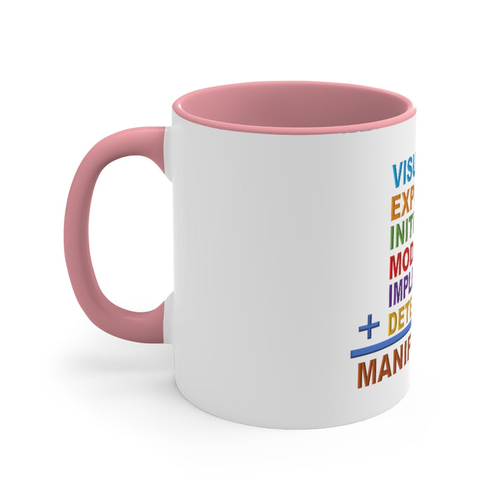 Manifestation Accent Coffee Mug, 11oz