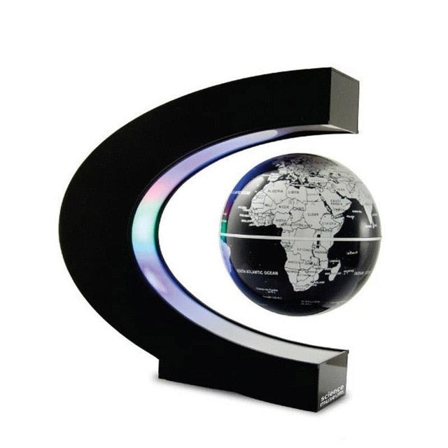 Magnetic Levitation Globe with World Map