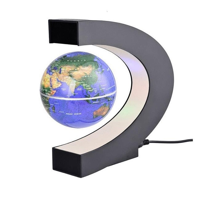 Magnetic Levitation Globe with World Map